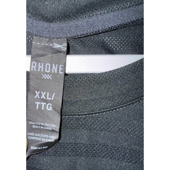 Rhone lightweight T-Shirt - Black Swift Short Sleeve - size XXL - OB - Picture 2 of 11